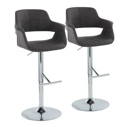 Vintage Flair Adjustable Barstool - Set Of 2